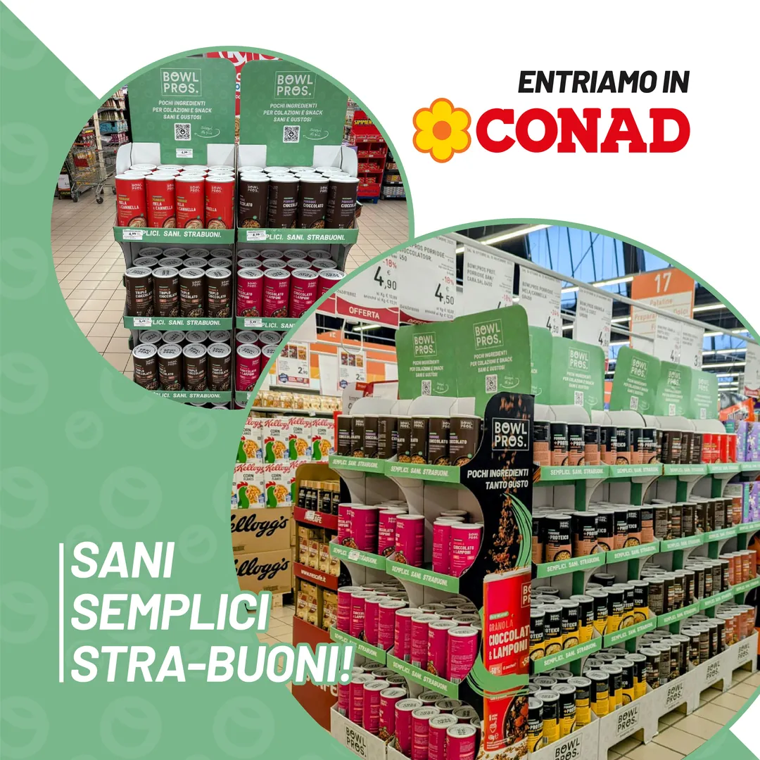 Post LinkedIn: Bowlpros entra in Conad