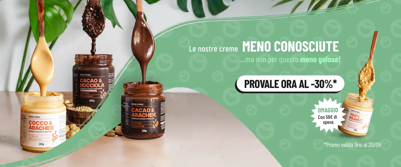 Hero banner delle creme, linea Healthy