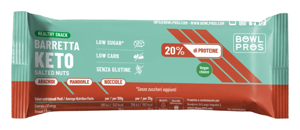 Barretta Keto, linea nata nel 2025