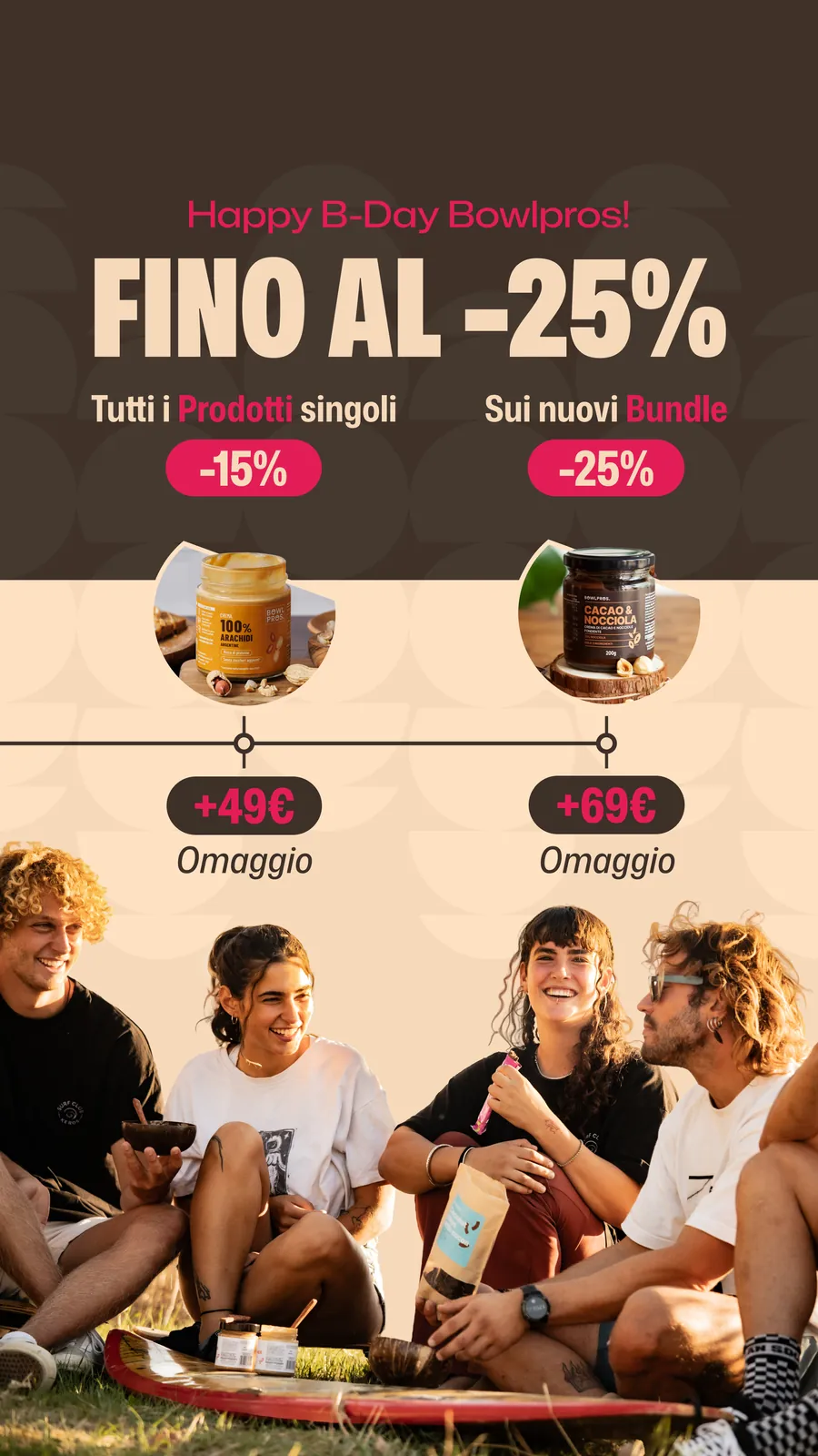 Compleanno Bowlpros · story